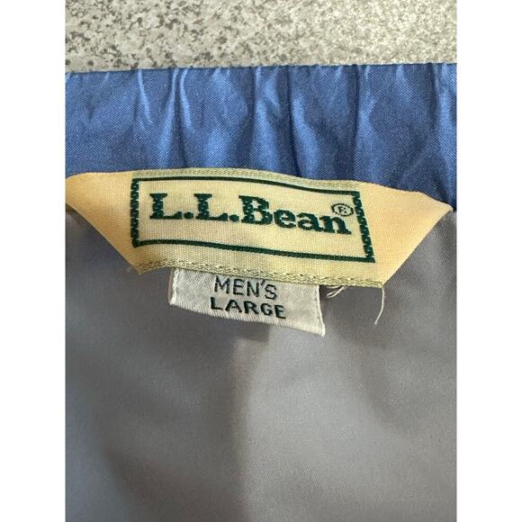 LL Bean Men's Size Large Vintage Gore-tex Nylon Pants Zip Ankle‎ Reflective Rain - Picture 5 of 13